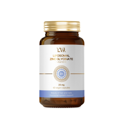 Липосомальный цинк глицинат + Витамин С, капсулы, 60 шт, Liposomal ...